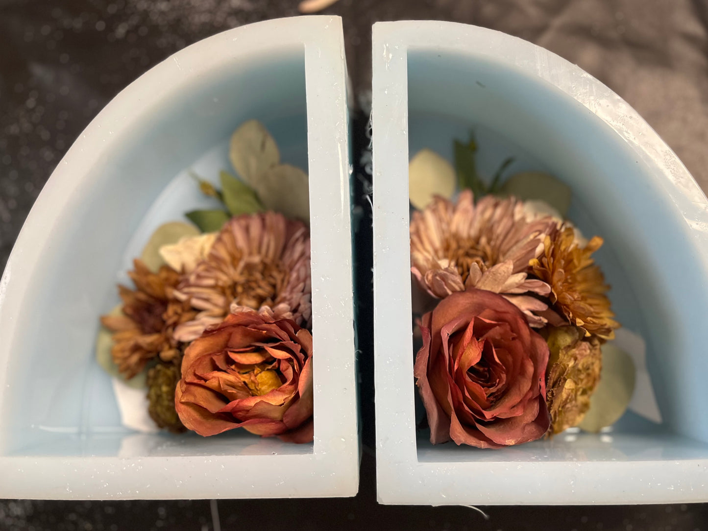 Itzel Bookends & Heart Custom